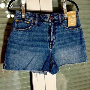 Madewell Blue Jean Shorts NWT